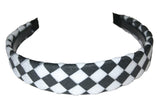 Checked Hair Band (Various Colours)